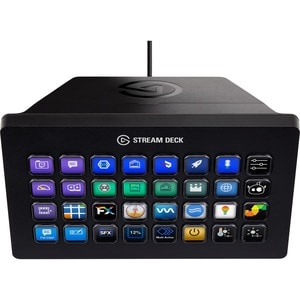 Corsair Stream Deck XL Keypad - Cable Connectivity - USB 3.0 Interface - 32 Key - Windows, Mac OS BOASTING 32 CUSTOMIZABLE
