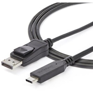 StarTech.com CDP2DP146B. Kabellänge: 1,8 m, Anschluss 1: USB Typ-C, Anschluss 2: DisplayPort. Konformitätsbescheinigungen: