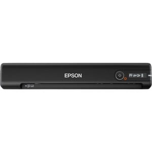 Epson ES-60W Sheetfed Scanner - 600 dpi Optical - 48-bit Color - 16-bit Grayscale - 4 ppm (Mono) - 4 ppm (Color) - USB