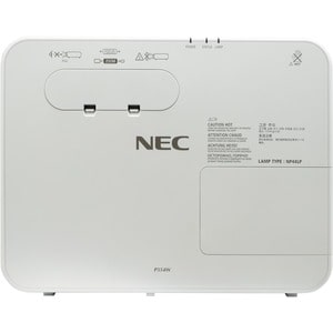 NEC Display P554W LCD Projector - 1280 x 800 - Ceiling, Front - 4000 Hour Normal Mode - 8000 Hour Economy Mode - WXGA - 20