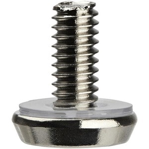 StarTech.com 12-24 Server Rack Screws - 50 pack - Nickel-plated (CABSCRWS1224) - This 50 Pack of 12-24 Server Rack Screws 