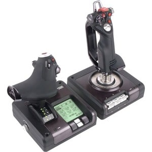 Saitek Pro Flight Joystick de jogos - Cabo - USB - PC