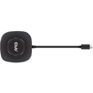 Club 3D CSV-1550 Signal Splitter - 3840 × 2160 - DisplayPort - USB