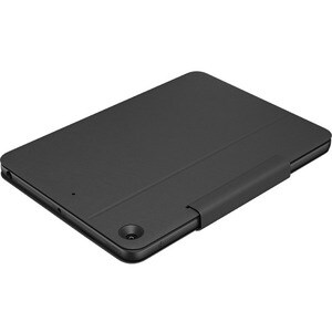 Logitech Rugged Folio Keyboard/Cover Case (Folio) for 25.9 cm (10.2") Apple iPad (7th Generation) Tablet - Graphite - Drop