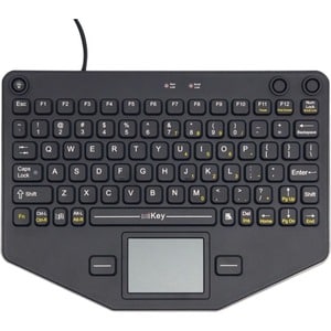 Gamber-Johnson SL-80-TP Tastatur - Kabel Konnektivität - USB Schnittstelle - TouchPad - Englisch (US)