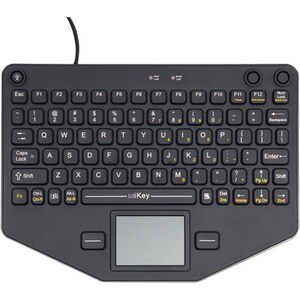 Gamber-Johnson SL-80-TP Keyboard - Cable Connectivity - USB Interface - TouchPad - English (US)
