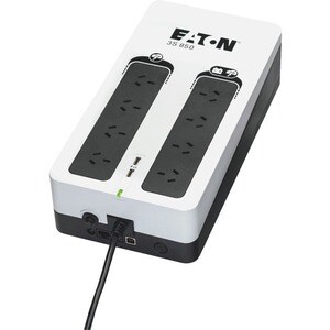 Eaton 3S 850VA Wall Mountable UPS - Wall Mountable - 230 V AC Input - 220 V AC Output - Single Phase - 2 x USB, 8 x AC Pow