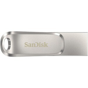 Pen Drive SanDisk Ultra Dual Drive Luxe - 32 GB - USB 3.1 (1° generazione) Type A, USB 3.1 (Gen 1) Tipo C - Argento - 150 