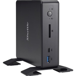 Desktop Computer Shuttle XPC nano NC1010BA - Intel Celeron 4205U 1,80 GHz Prozessor - 4 GB RAM DDR4 SDRAM - 64 GB SSD - Mi
