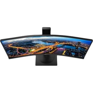 Philips 346B1C 34" Class WQHD Curved Screen Gaming LCD Monitor - 21:9 - Textured Black - 86.4 cm (34") Viewable - Vertical