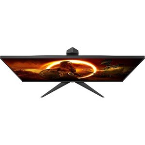AOC AGON Q27G2U/BK 27" Class WQHD Monitor LCD para gaming - 16:9 - 68,6 cm (27") Viewable - Alinhamento vertical (VA) - WL