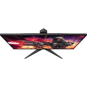 AOC 24G2ZE 24" Class Full HD Gaming LCD Monitor - 16:9 - Black Red - 60.5 cm (23.8") Viewable - Twisted nematic (TN) - WLE