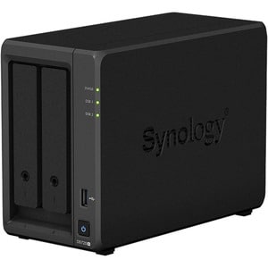 Synology DiskStation DS720+ 2 x Total Bays SAN/NAS Storage System - Intel Celeron J4125 Quad-core (4 Core) 2 GHz - 2 GB RA