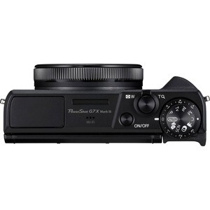 Canon PowerShot G7 X Mark III 20.1 Megapixel Compact Camera - Black - 1" CMOS Sensor - Autofocus - 7.6 cm (3") Touchscreen