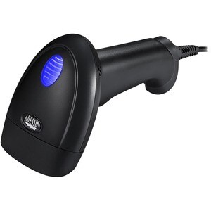 Adesso NuScan 2600U - Handheld 2D Barcode Scanner - Cable Connectivity - 30 scan/s - 12" Scan Distance - 1D, 2D - LED - US