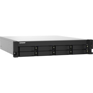 Système de stockage SAN/NAS QNAP TS-832PXU-RP-4G - 8 x Total de compartiments - 512 Mo Flash Memory Capacity - Annapurna L