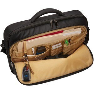 Sacoche de transport Case Logic Propel pour 30,5 cm (12") à 39,6 cm (15,6") Ordinateur Portable - Noir - Polyester, Mousse