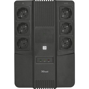 Trust Maxxon Standby UPS - 800 VA - Wall/Desktop/Floor Mountable - AVR - 8 Hour Recharge - 230 V AC Input - 230 V AC Outpu