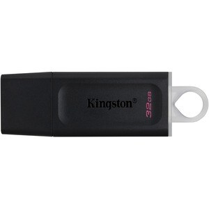 Kingston DataTraveler Exodia 32GB USB 3.2 (Gen 1) Flash Drive - 32 GB - USB 3.2 (Gen 1) - Black, White - 5 Year Warranty