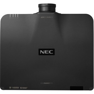 NEC Display PA804UL 3D Ready 3LCD Projector - 16:10 - Black - 1920 x 1200 - Front, Ceiling - 1080p - 20000 Hour Normal Mod