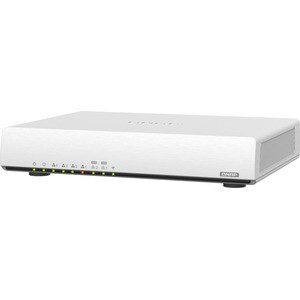 QNAP QHora-301W Wi-Fi 6 IEEE 802.11ax Ethernet Drahtlos Router - 2,40 GHz ISM-Band - 5 GHz UNII-Band - 8 x Antenne(8 x Int