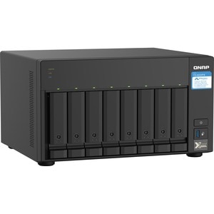 QNAP TS-832PX-4G 8 x Gesamtzahl Einschübe SAN/NAS-Speichersystem - 512 MB Größe Flash-Speicher - Annapurna Labs Alpine AL-