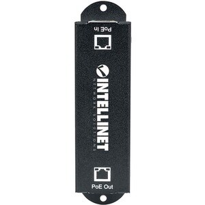 Gigabit High-Power PoE+ Extender Repeater, IEEE 802.3at/af Power over Ethernet (PoE+/PoE), metal - Network (RJ-45) - Metal