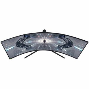 Samsung Odyssey G9 C49G95TSSL 49" Class Dual Quad HD (DQHD) Curved Screen Gaming LED Monitor - 32:9 - Black - 124.5 cm (49