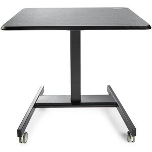 StarTech.com STSCART2. Produktfarbe: Schwarz, Höchstgewicht (Kapazität): 30 kg, Table top material: Holz. Height adjustmen