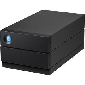 LaCie 2big STHJ36000800 2 x Total Bays DAS Storage System - 36 TB HDD Desktop - 36 TB Installed HDD Capacity - USB 3.1 (Ge