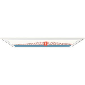Samsung (2021) 75" The Frame Customizable Bezel - Modern White - 66.36" x 38.02" Frame Size - Rectangle - Landscape - Magn