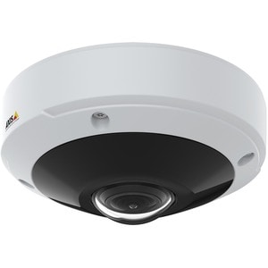 AXIS M3057-PLVE MkII 6 Megapixel Indoor/Outdoor HD Network Camera - Colour - Dome - White - 20 m Infrared Night Vision - H
