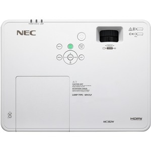 NEC Display NP-ME453X LCD Projector - 4:3 - White - 1024 x 768 - Ceiling, Front, Rear - 720p - 10000 Hour Normal Mode - 20