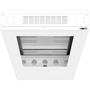 Chief Impact LF43UWP-B2B Floor Mount for Display, Kiosk - White - 2 Display(s) Supported - 43" Screen Support - 125 lb Loa