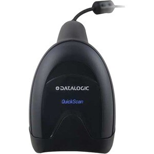 Datalogic QuickScan QD2590 Retail, Hospitality, Government Handheld Barcode Scanner - Cable Connectivity - Black - 2D, 1D 