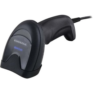 Datalogic QuickScan QD2500 Retail, Commercial Service, Hospitality, Government Handheld Barcode Scanner Kit - Cable Connec