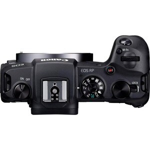 Canon EOS RP 26.2 Megapixel Mirrorless Camera Body Only - Black - CMOS Sensor - Autofocus - 7.6 cm (3") Touchscreen LCD - 