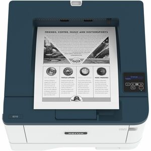 Xerox B310 Printer, Up To 42 ppm, Letter/Legal, USB/Ethernet And Wireless, 250-Sheet Tray, Automatic 2-Sided Printing, 110