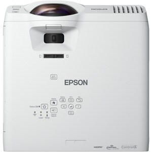 Epson EB-L200SX 3D 3LCD Projector - 4:3 - White - 1024 x 768 - Front, Ceiling - 20000 Hour Normal Mode - 30000 Hour Econom