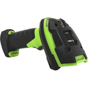 Zebra LI3678-ER Handheld Barcode Scanner - Wireless Connectivity - Industrial Green - 1D - Extended Range - Imager - Bluet