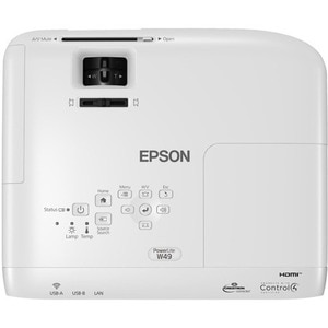 PROJETOR EPSON W49 POWERLITE 3LCD 3800 LUMENS WXGA 1280X800 HDMI