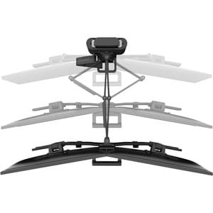 TRACE DUAL MONITORS PANEL CLAMP MATTE BLACK
