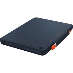 Housse/Clavier Logitech Rugged Combo 3 Touch Durci Apple iPad (7e géneration), iPad (8e génération) Tablette - Bleu classi