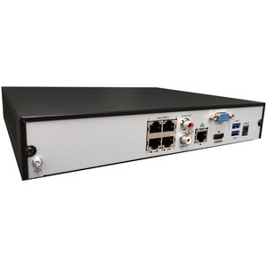Gyration 4-Channel Network Video Recorder With PoE - Network Video Recorder - HDMI - 4K Recording