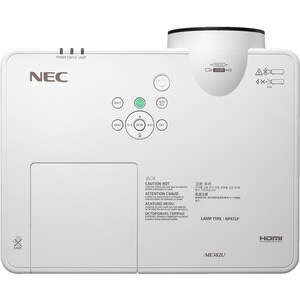 Proiettore 3LCD Montabile al soffitto, Portatili NEC Display - 16:10 - Bianco - 1920 x 1200 - Frontale, Soffitto - 10000 O