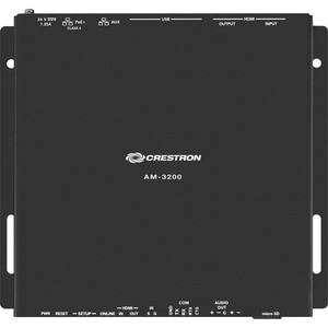 Crestron AirMedia AM-3200 Wireless Presentation Gateway - 1 x Network (RJ-45) - Gigabit Ethernet - 14 W - Surface Mount, D