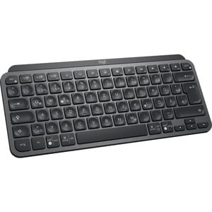 Logitech MX Keys Mini Tastatur - Kabellos Konnektivität - LED - Schweizerisch - QWERTZ Layout - Graphit - Bluetooth/RF - 1