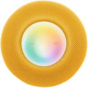 Apple HomePod mini Portable Bluetooth Smart Speaker - Siri Supported - Yellow - 360° Circle Sound - Wireless LAN