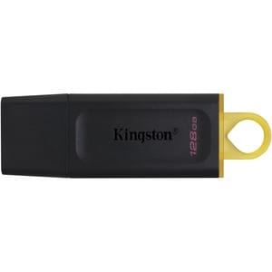 PEN DRIVE KINGSTON DT EXODIA 128GB USB 3.2 PRETO/AMARELO