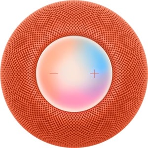 Apple HomePod mini 蓝牙 智能音箱 - Siri 支持 - 橙 - 360° Circle Sound - 无线局域网